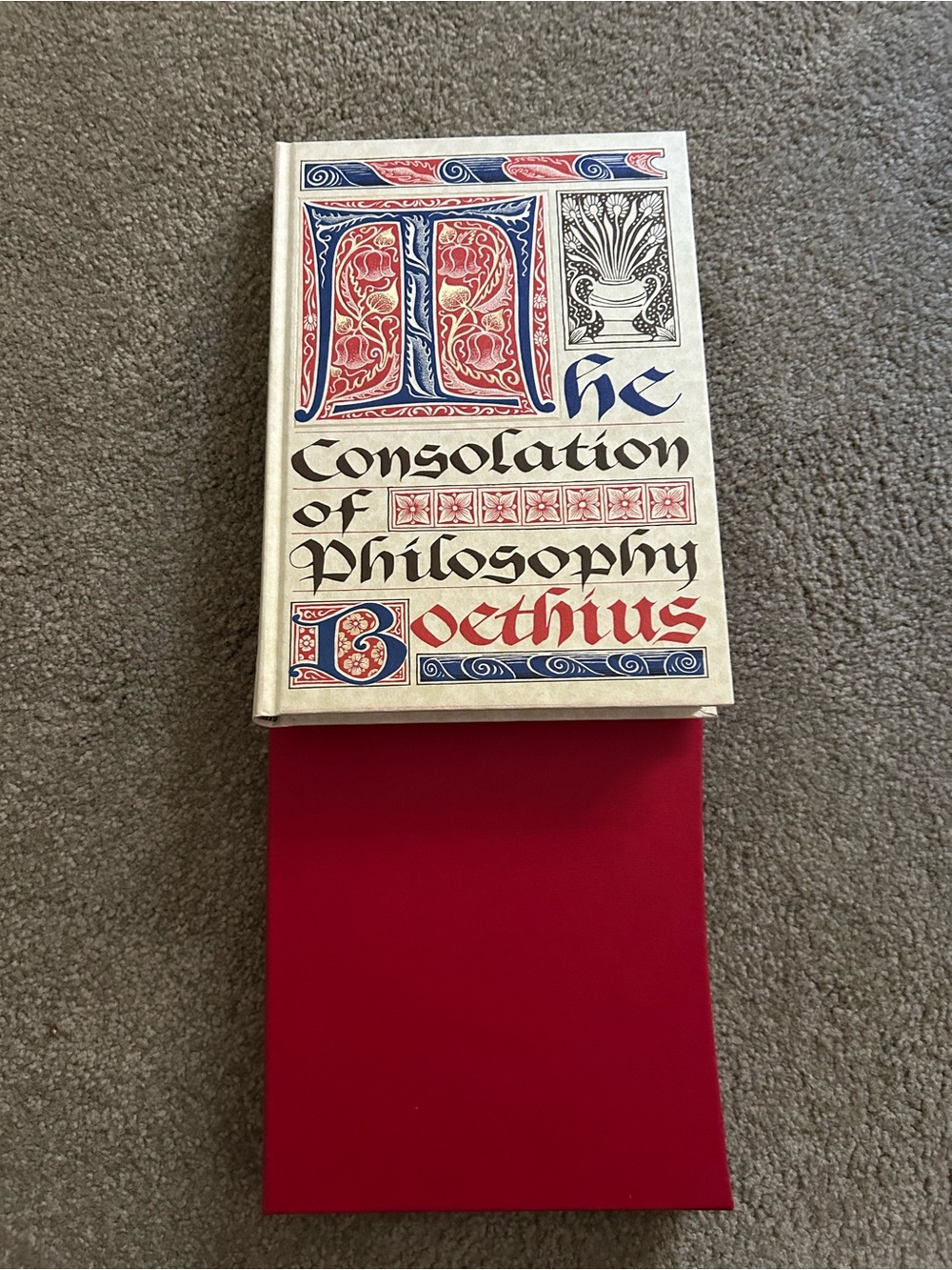Folio Society The Consolation of Philosophy Boethius Illus David Eccles HC